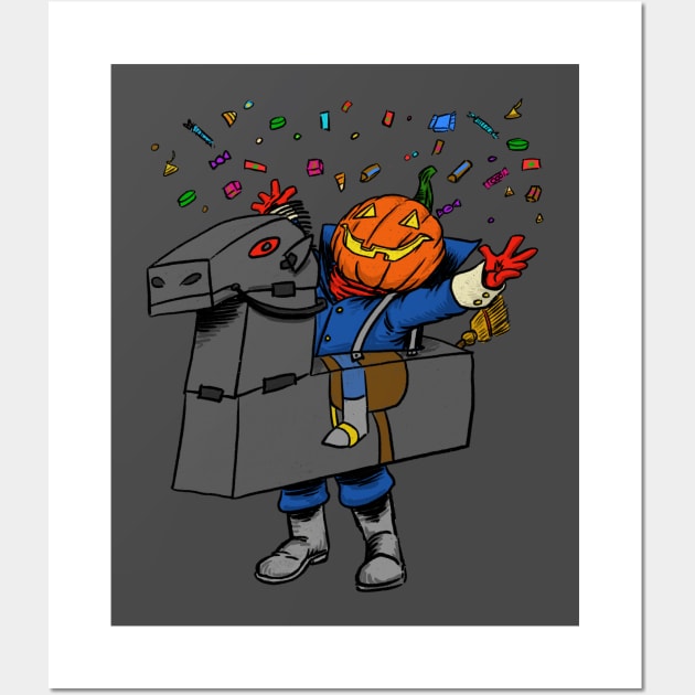 Little Headless Horseman Wall Art by CheeseHasselberger